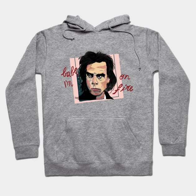 Nick Cave Hoodie by raq